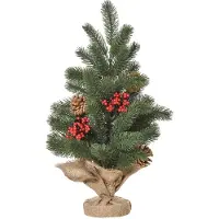 OEM Arbre artificiel, design miniature, décoration intérieure, vert armée