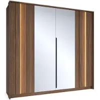 Selsey Amaro - Armoire, aspect bois en chêne, 223 cm