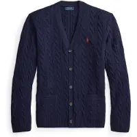Ralph Lauren Vestes en maille bleu marine