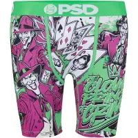 PSD Boxers 'The Clown Prince' vert clair / rose / noir / blanc