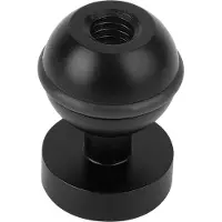 Gistuch Lampe de plongée action -caméra balle base de la tête support de sabot chaud 1/4 trou de vis (noir)