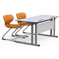 Xl Moebel Gmbh Des bancs d'école modernes avec des chaises ergonomiques pour des espaces d'apprentissage modulables