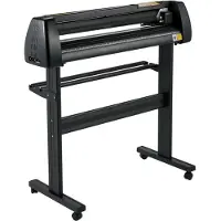 OEM Découpeuse de vinyle, vitesse réglable, largeur de coupe de 28 pouces, couleur gris clair