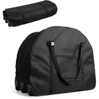 Sachsenrad Sac de transport premium Faltrad pour les vélos pliants F2 / F3 / F11 / F12. Sac pour vélo pliant avec 3 compartiments. Housse de protection rembourrée pour vélos pliants de 20" à 22"