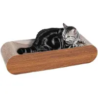 OEM Griffoir en carton pour chat, marron, réversible, solide