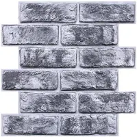 OEM Panneaux muraux 3D autocollants, haute qualité, lot de 10, 30 x 30 cm, imperméables