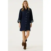 Garcia femme Robe, XXL, Bleu