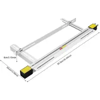 OEM Machine de thermoformage pour acrylique, puissance de 1000W, température réglable, couleur blanche, prise secteur européenne