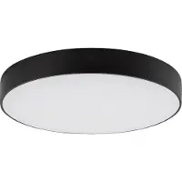 Rabalux Noir Plafonnier LED Tartu rond 300mm 24W IP44 CCT R7898