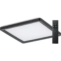 Rabalux SMART TUYA Noir Plafonnier LED Inverness carré 250x250mm 15W CCT avec DO 7775