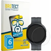 BROTECT Protection Clair, Film de protection pour smartwatch, Transparent
