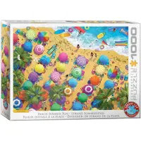 Sonstige Verlage Puzzle Plaisir estival à la plage - 1000 pièces
