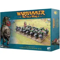 Games Workshop Warhammer ToW - Orc & Gobelin : Gobelins Chevaucheurs de Loups (Matières plastiques)