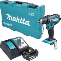 Makita Perceuse-visseuse sans fil DDF 482 RF1K 18 V 62 Nm + 1 batterie 3,0 Ah + chargeur + mallette