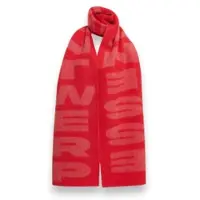 Essentiel Antwerp pour femme. KRISIS Foulard Logo Krisis rouge (OSFA), Casuel, Laine
