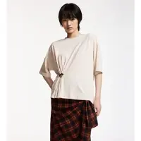 Essentiel Antwerp pour femme. KUBA Tee-shirt avec broche Kuba blanc cassé (M), Casuel, Viscose, Manche courte