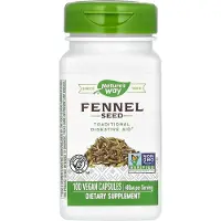 Nature'S Way , Graine de Fenouil, 480 mg, 100 Gélules Végaliennes