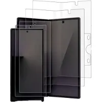 TechProtection Kit de protection : 2 verres trempés Glass Fit+ + 2 films Hydro Flex+ 4-en-1 (2 pcs, Samsung Galaxy Z Fold SE), Téléphone portable : film de protection, Transparent