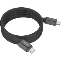 Ansmann 1700-0204, 1,2 mètre, USB-C, USB-C, Noir