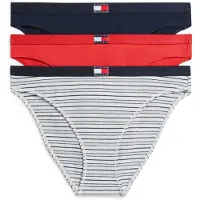 Tommy Hilfiger Underwear Slip 'Heritage' bleu marine / bleu clair / rouge vif / blanc