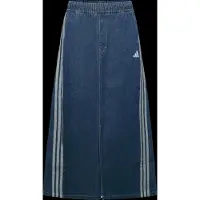 Adidas Jupes longues STADIUM WASHED DENIM LOOSE FIT SKIRT femmes - Bleu - EU XS