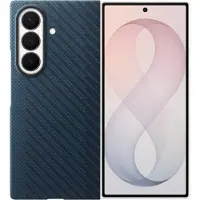 Samsung Galaxy Z Fold 8 Ultra Back Cover Carbone avec Aimant Bleu