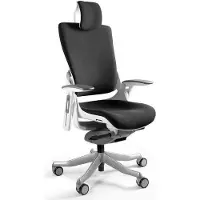 OXM Chaises Blanc / Tk. BL418 Noir 68 x 117 x 62 cm