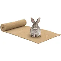 vidaXL Tapis de chanvre pour rongeurs 0,5x1 m 5 mm