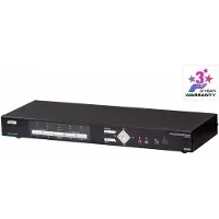 Aten Commutateur KVM, DVI, Commutateur KVM, Noir