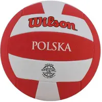 Wilson - "Super Soft Play Polska" - Ballon de volleyball PP7778 (5) (Blanc/Rouge)