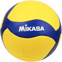 MIKASA - Ballon de volley-ball « V460W » PP7662 (4) (bleu/jaune)