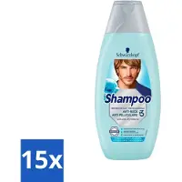 Schwarzkopf - Shampooing anti-pelliculaire - Anti-pelliculaire et anti-démangeaisons - 400 ml - Lot avantageux - 15 pièces