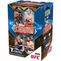 Hasbro Topps UFC 2025 Stadium Club MMA Cards – Value Box – Original Box of 30 Cards