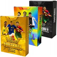 Hasbro 3-in-1 World Cup 2026 Collectible Cards – Rainbow, Black and Gold – 165 pieces TCG