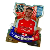 Hasbro Match Attax Extra 2023/24 Card. 267 Declan Rice / Chrome X Pro Elite