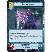 Hasbro Electrostaff |336|SOR|Spark of Rebellion| Hyperspace|FOIL