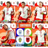 Hasbro PANINI FIFA WORLD CUP 2026 set of 6 cards: CONTENDER POLAND