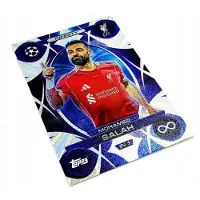 Hasbro Match Attax 2025/26 Tcg Card No. 1 Mohamed Salah / Infinity