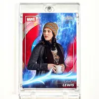 Hasbro Topps Chrome Marvel Card – Darcy Lewis – Thor – Limited Edition /76 (Captain America)
