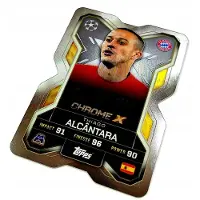 Hasbro Match Attax Extra 2025/26 Card No. Cx 6 Thiago Alcantara / Chrome X