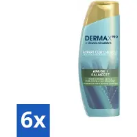 Head & shoulders Shampooing antipelliculaire DermaX Pro – Apaisant – 470 ml - Pack économique - 6 pièces
