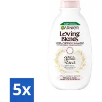 Garnier Shampooing doux à l'avoine Loving Blends 300 ml - Pack avantage - 5 pièces