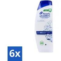 Head & shoulders Shampooing antipelliculaire – Classique – 400 ml - Pack économique - 6 pièces