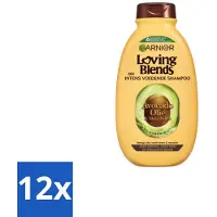 Garnier Shampooing Loving Blends huile d'avocat et beurre de karité 300 ml - Pack avantage - 12 pièces