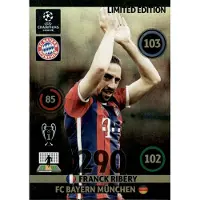 Hasbro 2014/15 Champions League Panini Card: FC Bayern Ribéry Limited Edition XXL