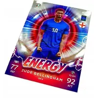 Hasbro Match Attax Euro 2024 Germany Card. Gm 4 Jude Bellingham / Energy