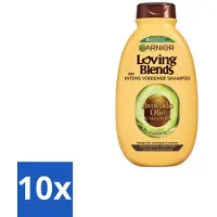 Garnier Shampooing Loving Blends huile d'avocat et beurre de karité 300 ml - Pack avantage - 10 pièces