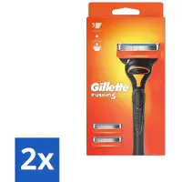 Gillette Lames de rasoir Fusion 5 – Design ergonomique – 2 lames de rechange – Lot économique – 2 pièces