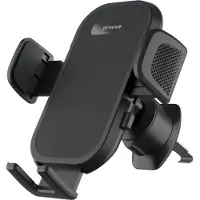 Proove - Longway Silicone Air Outlet Car Mount, Schwarz, Support pour smartphone, Noir
