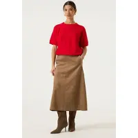 Garcia U260121 Midi Skirt Marron XS Femme